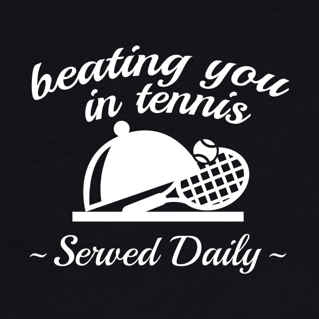 Beating You In Tennis by nobletory